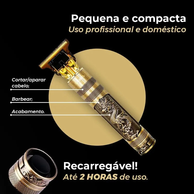 Máquina de corte de cabelo masculina com design aleatório eléctrico profissional