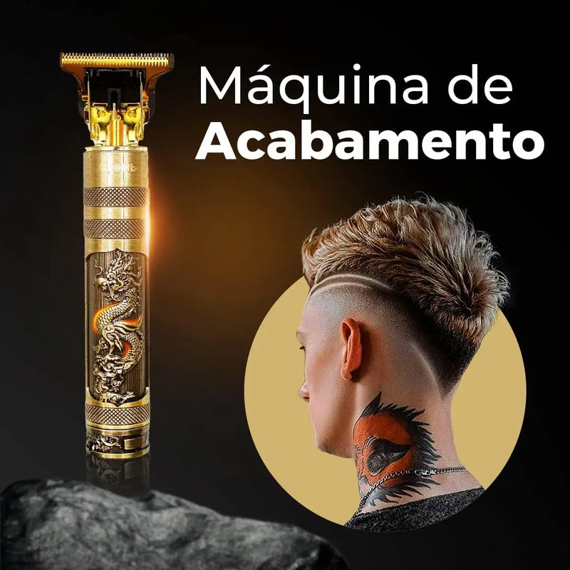 Máquina de corte de cabelo masculina com design aleatório eléctrico profissional